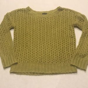 Lime green, wet seal sweater, large